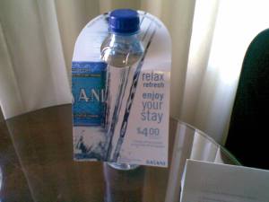 $4 water bottle